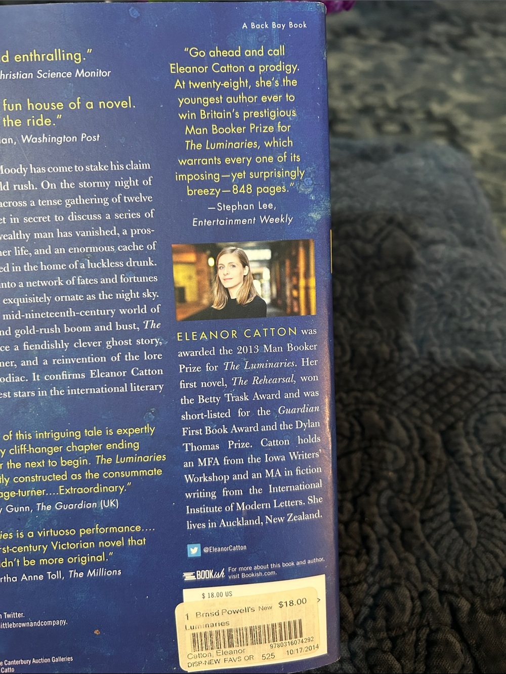 The Luminaries by Eleanor Catton - Picture 8 of 9